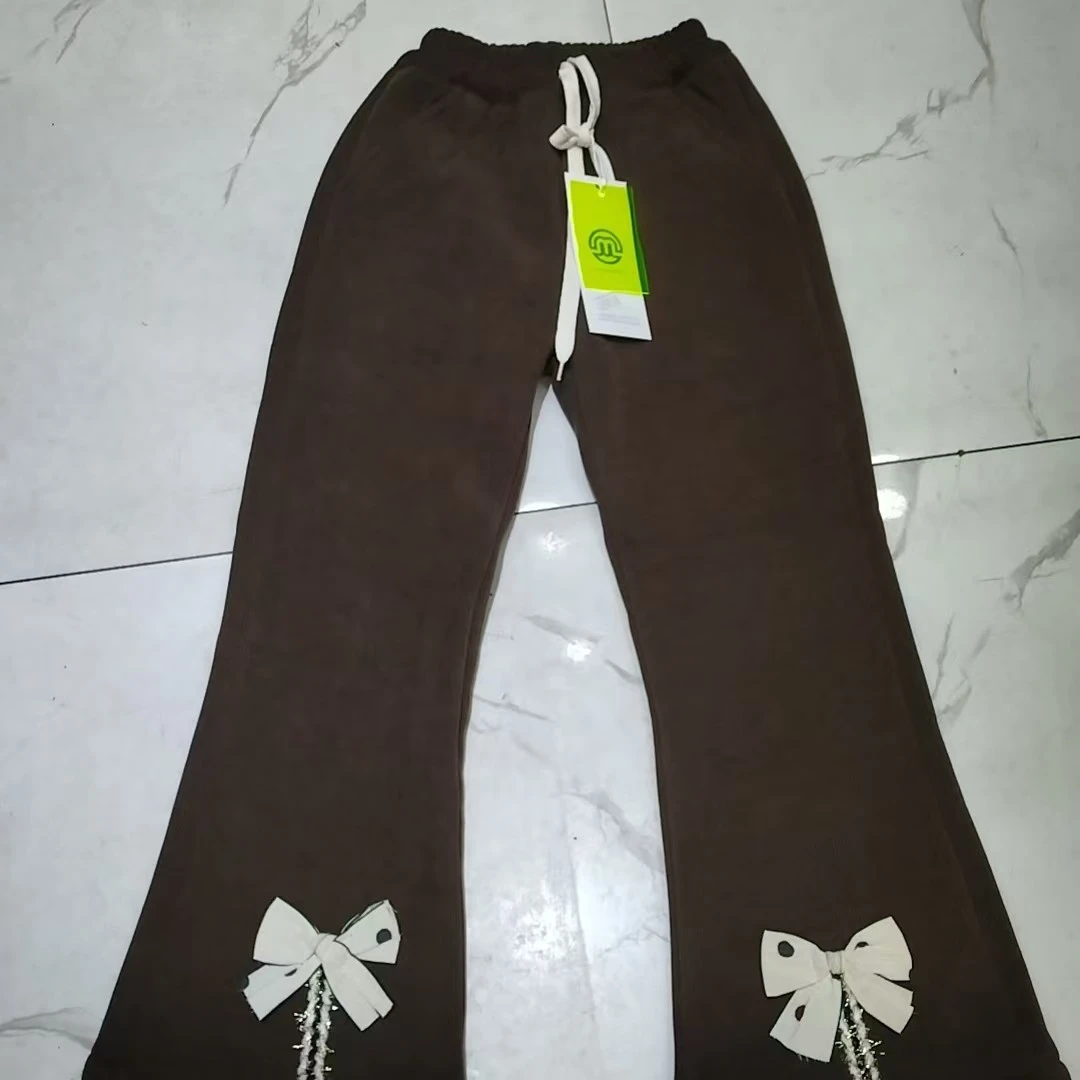 女孩裤子休闲裤时尚百搭黑色加绒