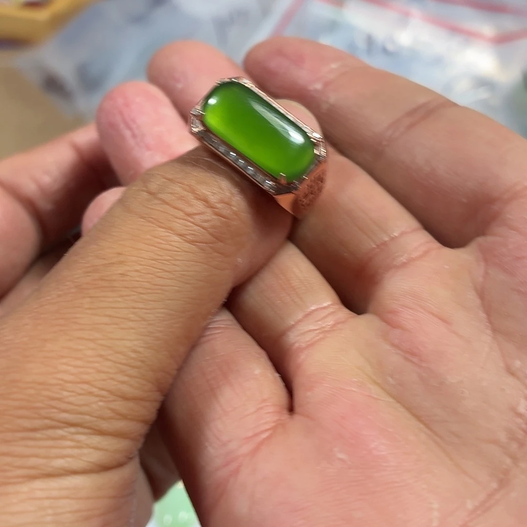 和田玉银S925镀金镶嵌颈饰