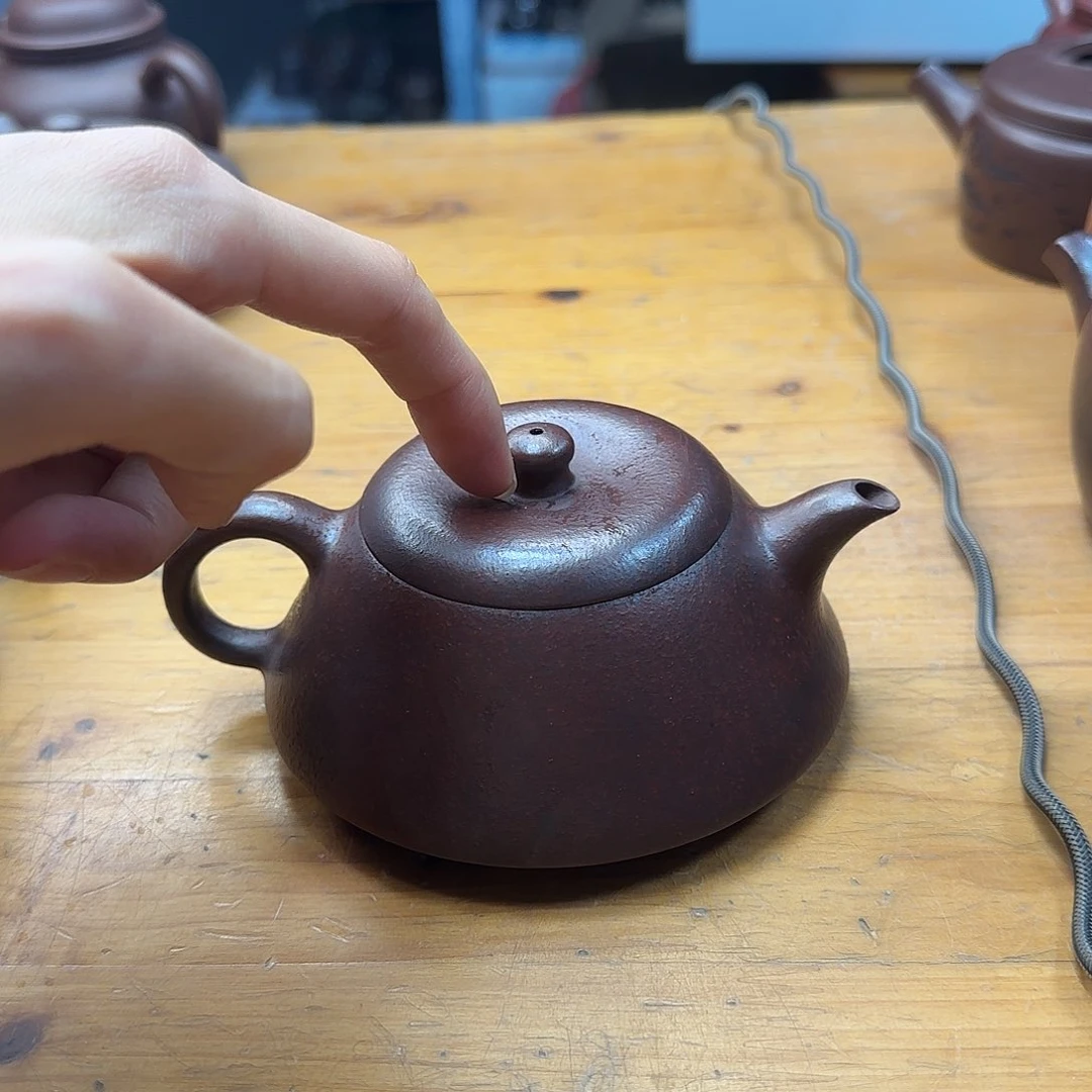 紫砂茶壶民间手艺人全手工制作