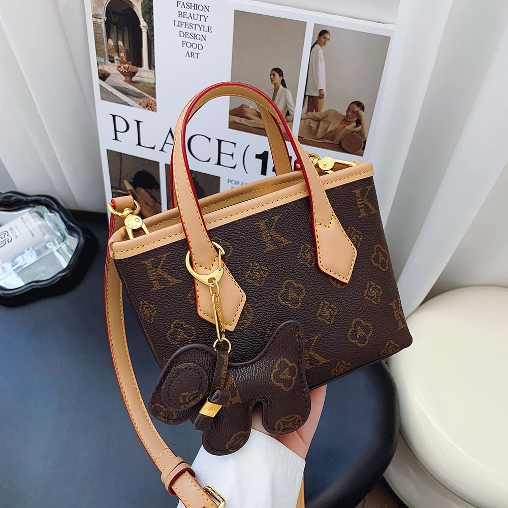 时尚女包2025新款手提小篮子洋气百搭轻奢单肩斜挎女包手拎小包