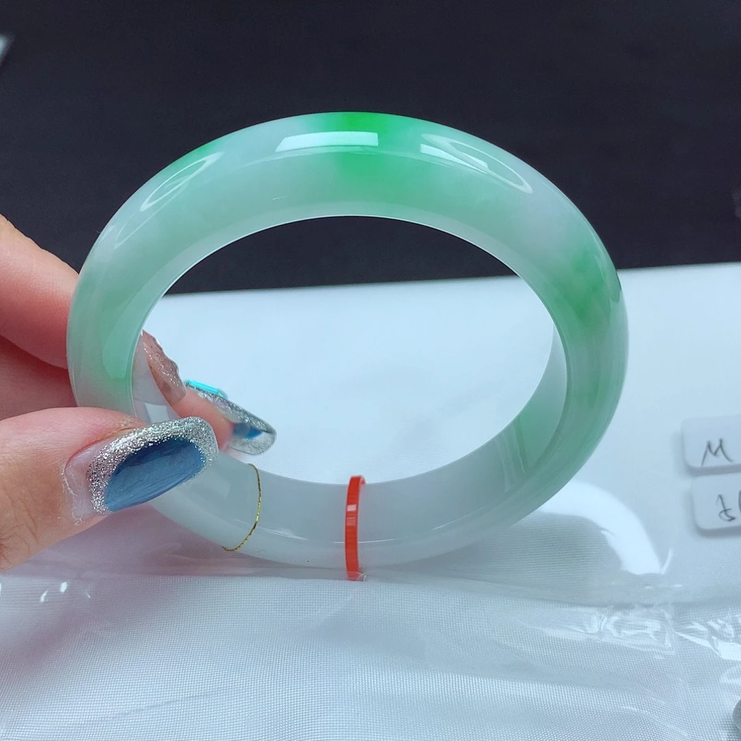 未镶嵌手镯翡翠56圈轮胎015