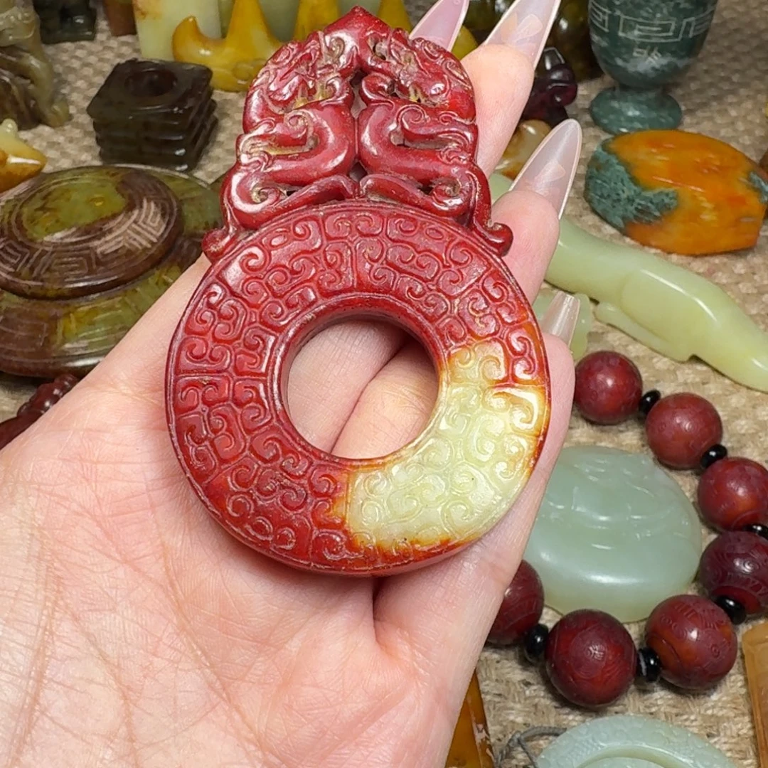 白玉菩提吊坠挂件