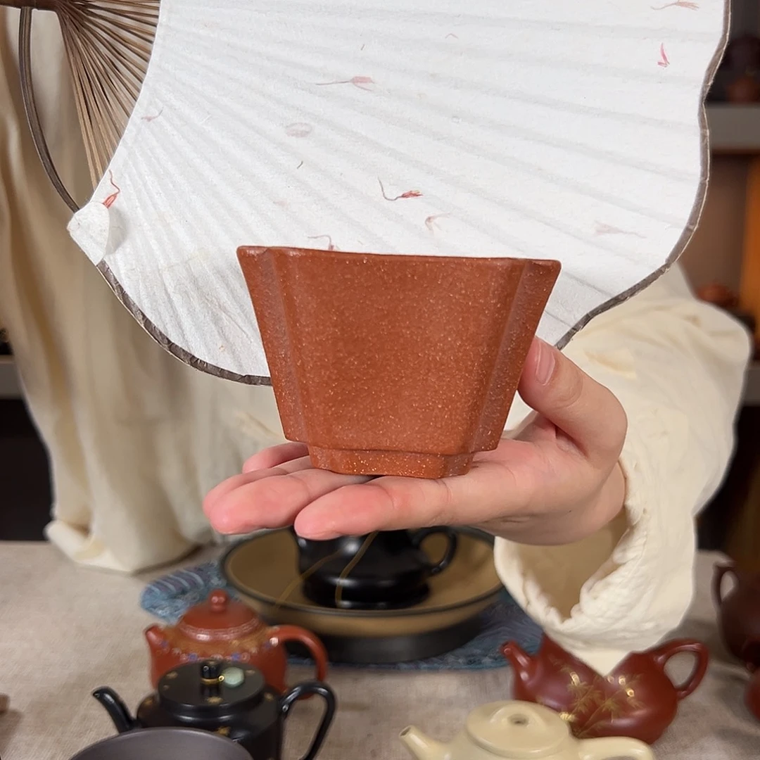 茶壶紫砂降坡泥主人杯 150cc
