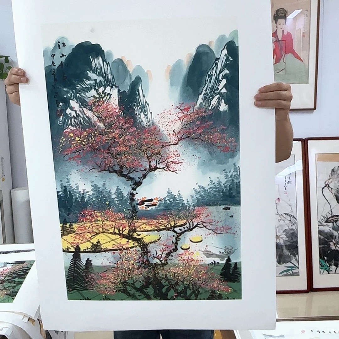国画国画作品入选