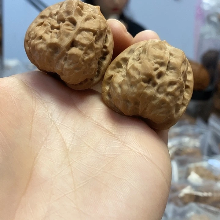 文玩核桃把件36蛤蟆头油