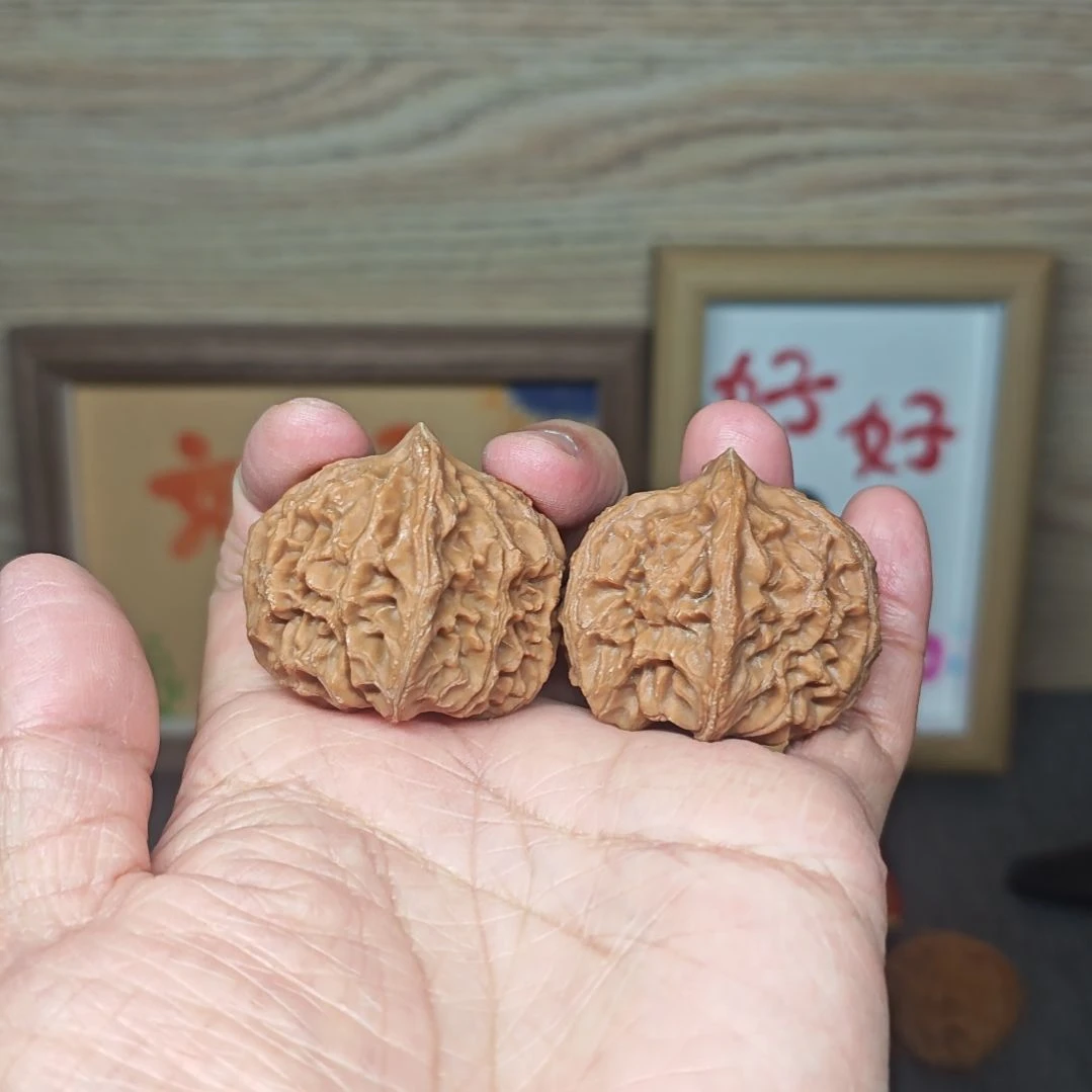 文玩核桃把件42全品玉枕（延庆元宝）