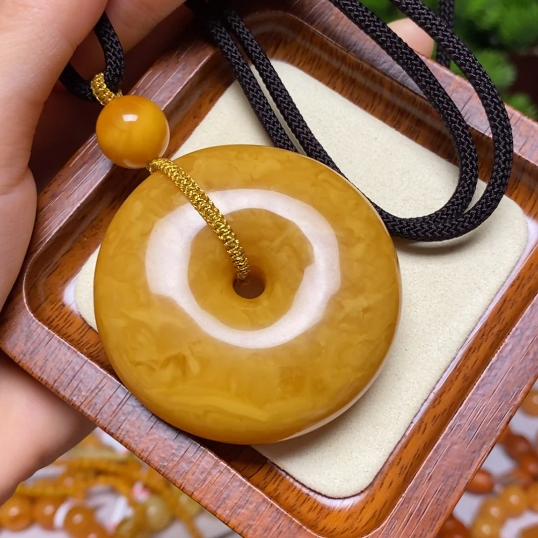 【闪购商品】蜜蜡颈饰未镶嵌项链