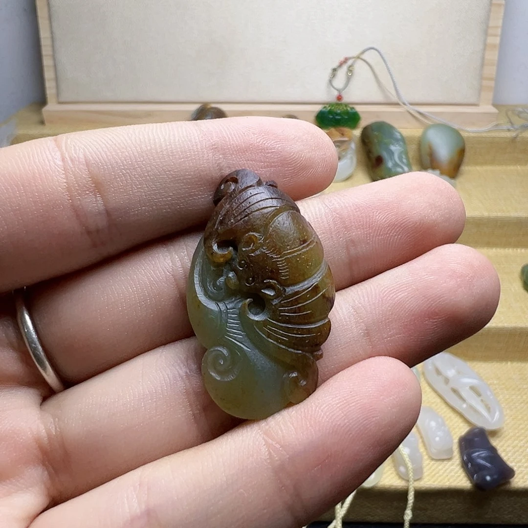 和田玉颈饰未镶嵌阿*