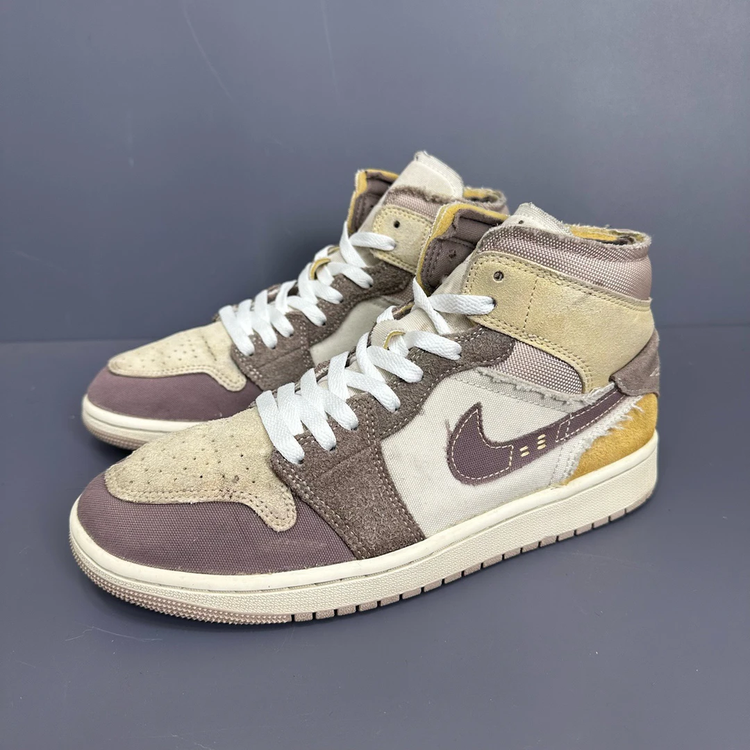 95新 MM6 42.5码 aj1白棕 休闲鞋 总体可以