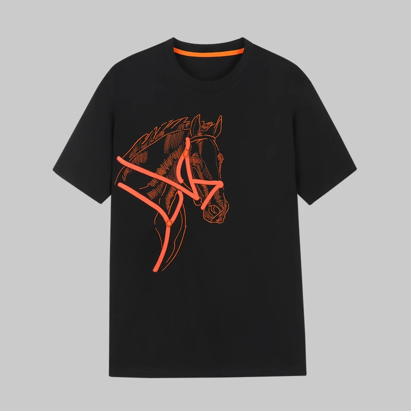 温变缰绳骏马短袖