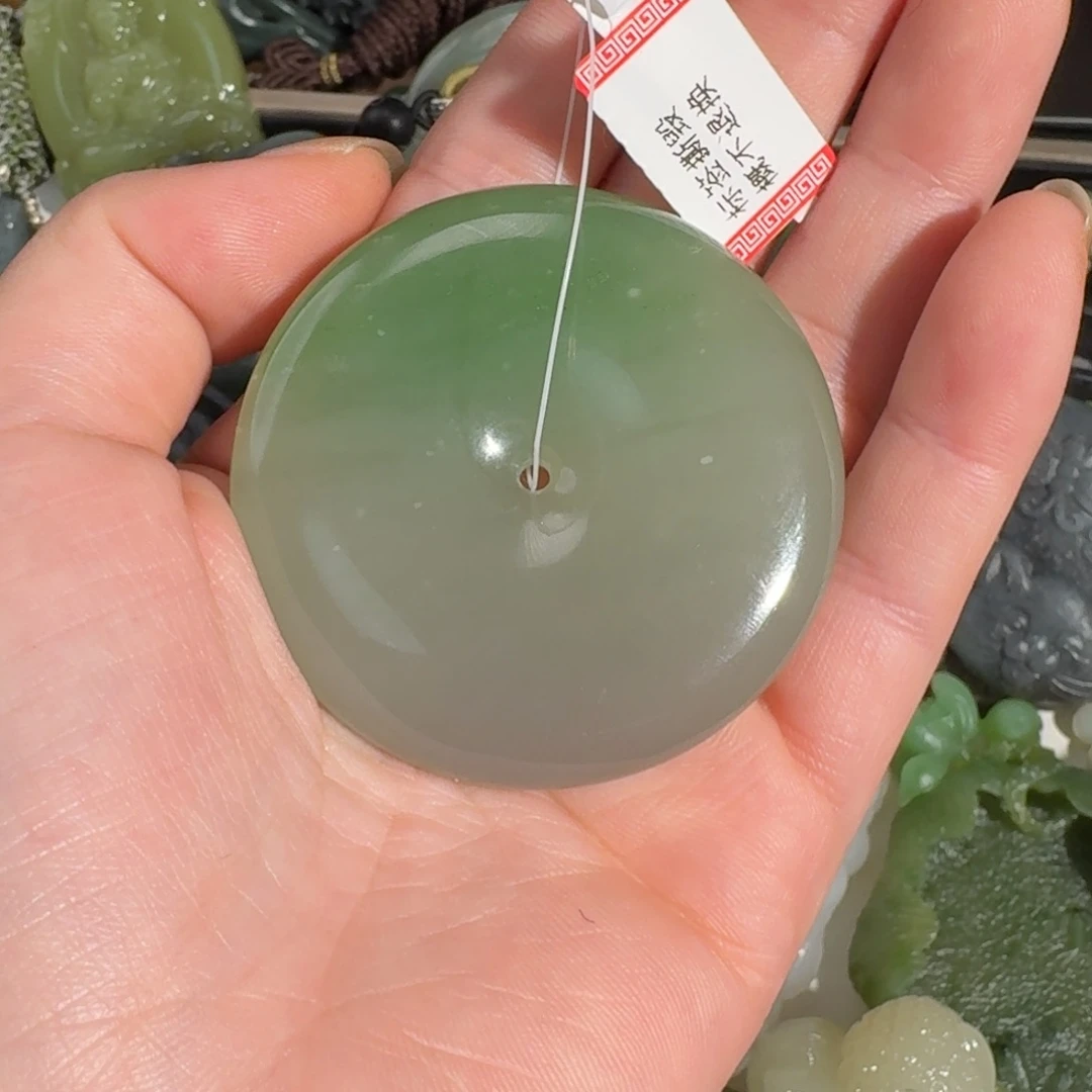 和田玉挂件未镶嵌我***兴