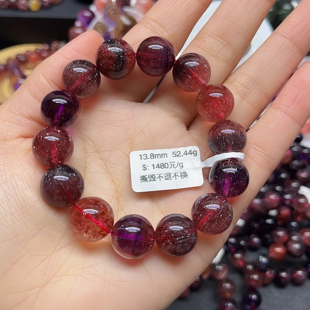 未镶嵌水晶手链手链