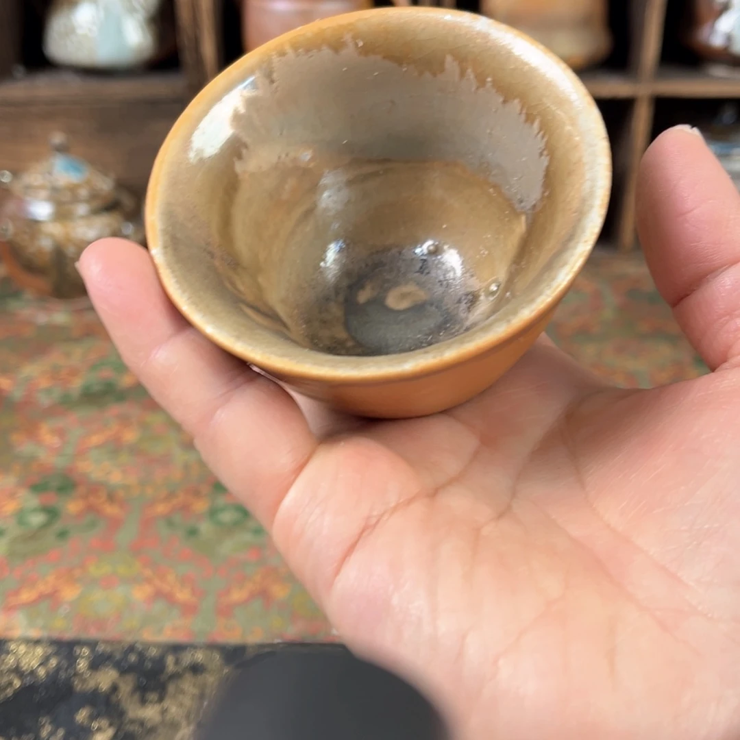 杯柴烧茶器主人杯子