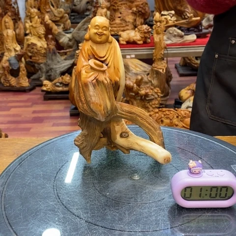 柏木（崖柏）华**风太行崖柏陈化料摆件