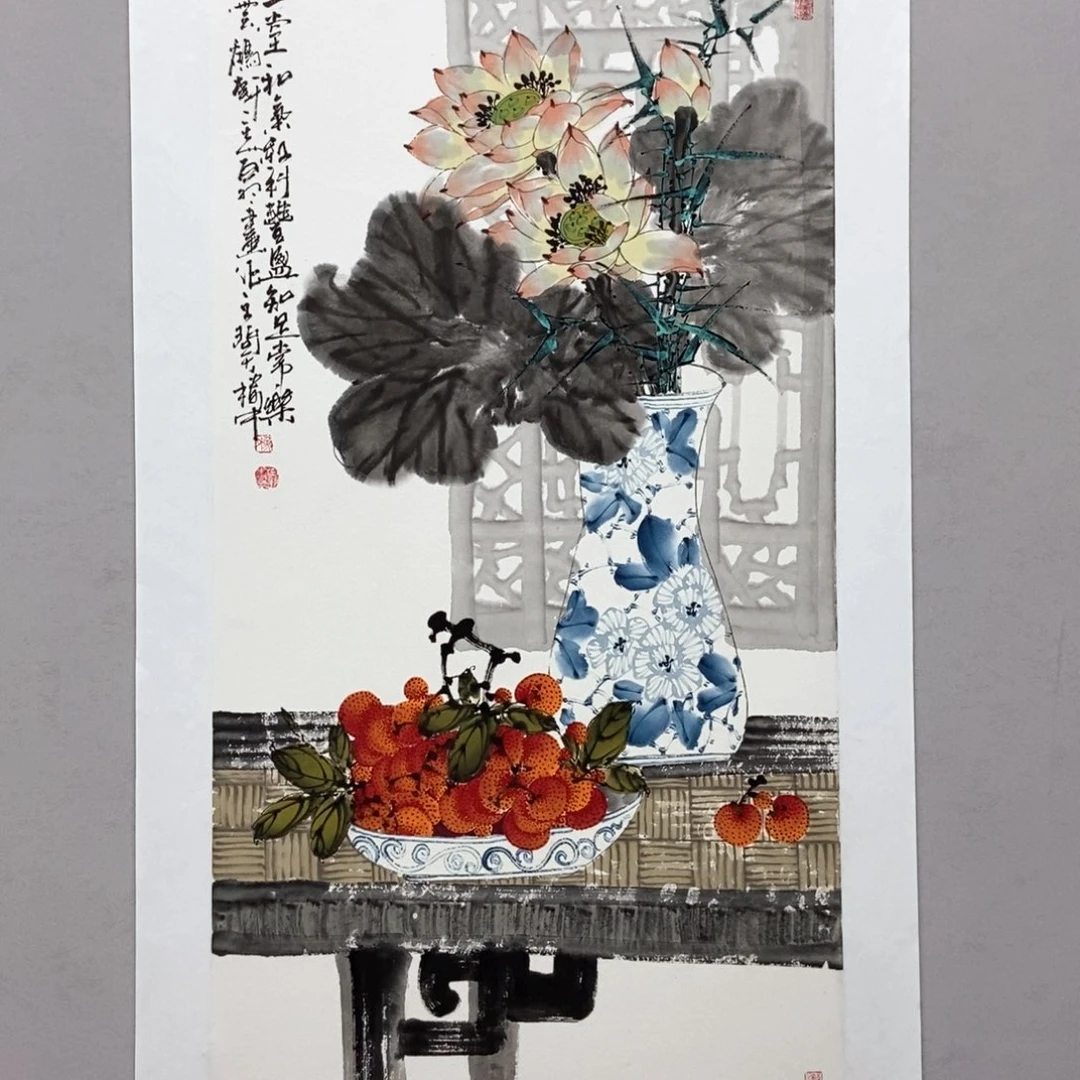 国画陈党明三尺精品佳作
