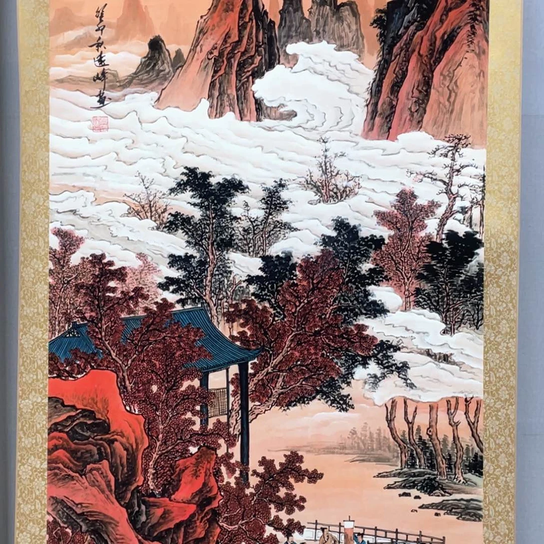 国画Y老师手笔手绘作品