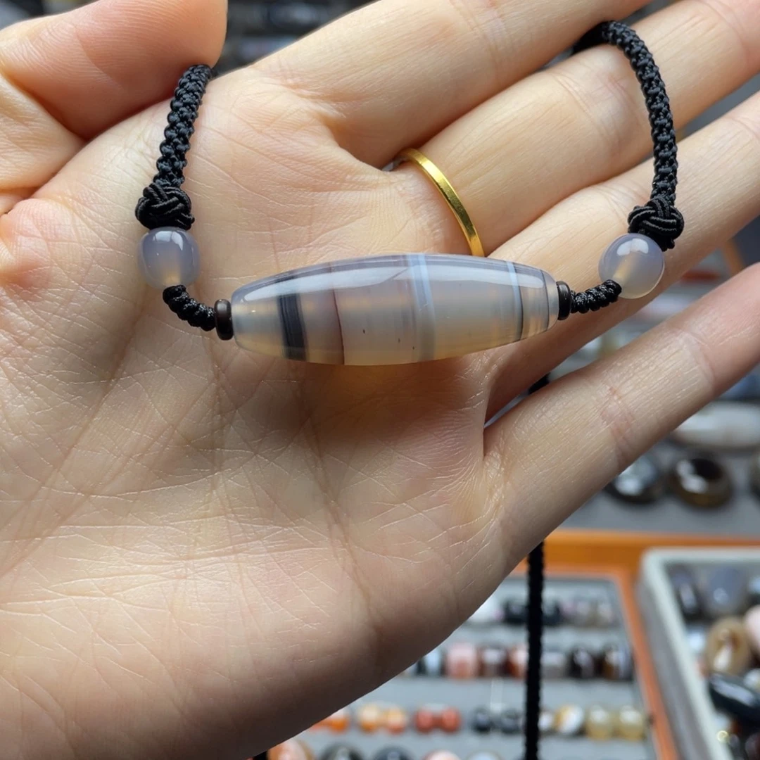 玛瑙/玉髓锁骨未镶嵌