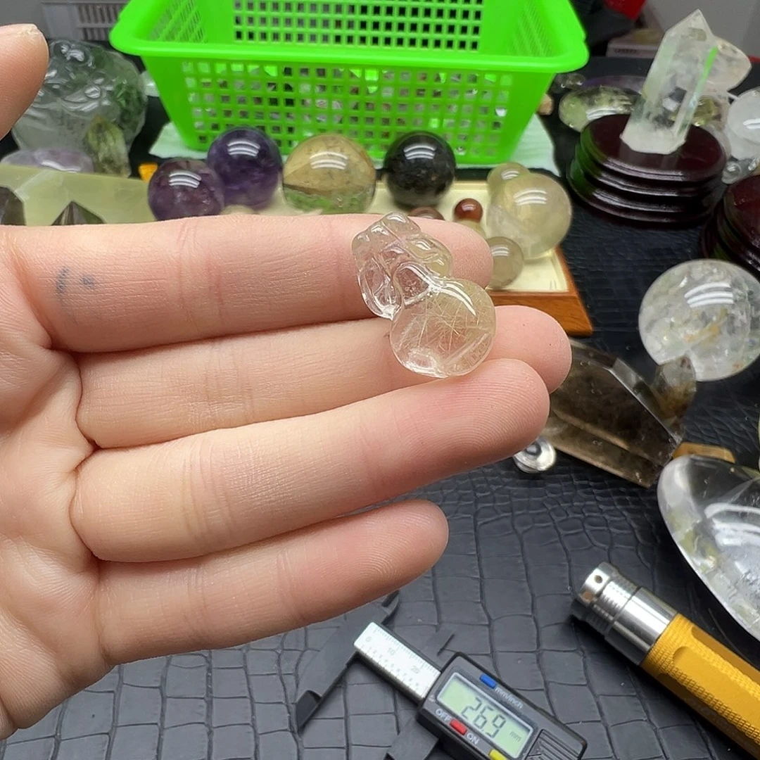 珠宝半成品水晶未镶嵌202水晶