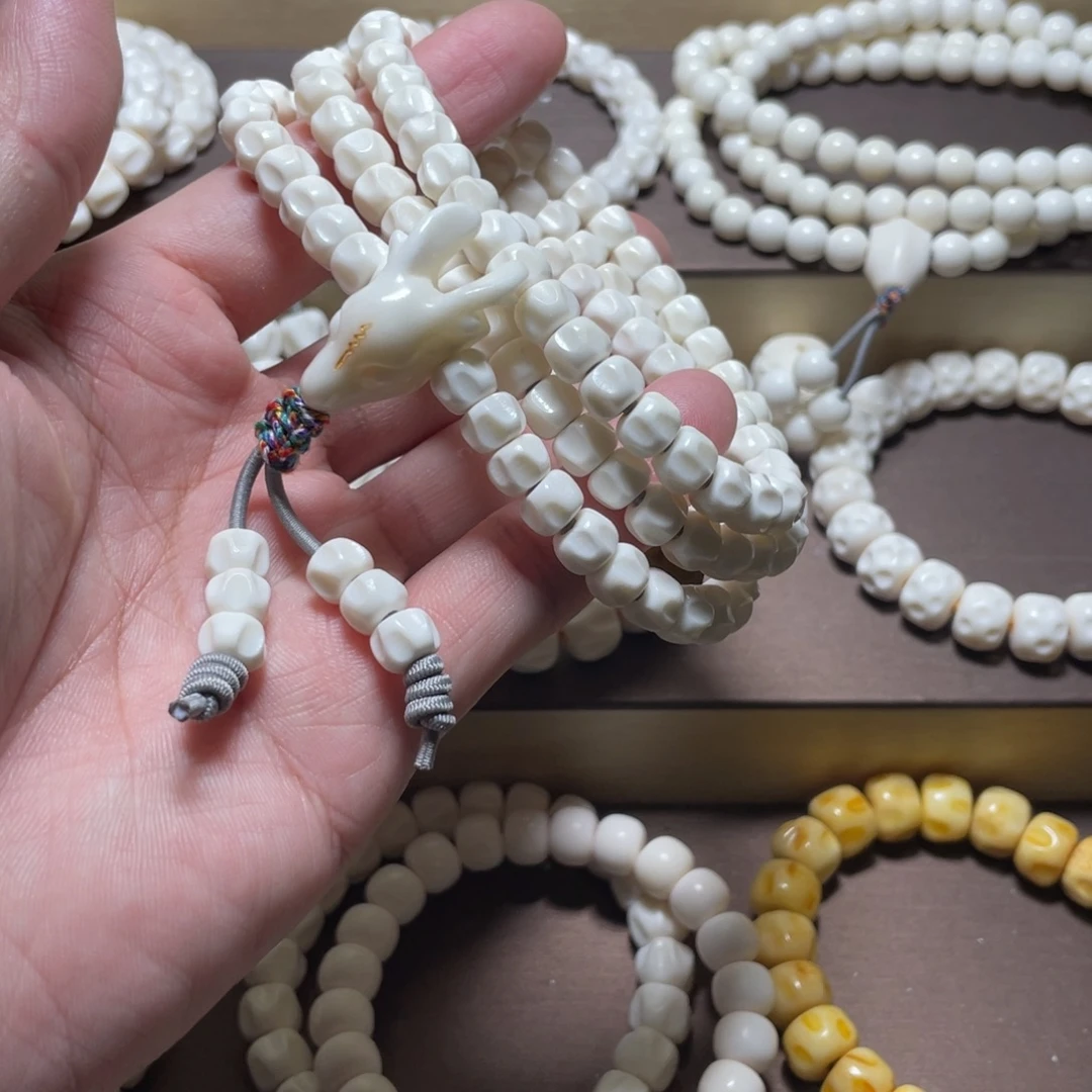 不***知手串/手链鹿骨鹿角8百香108