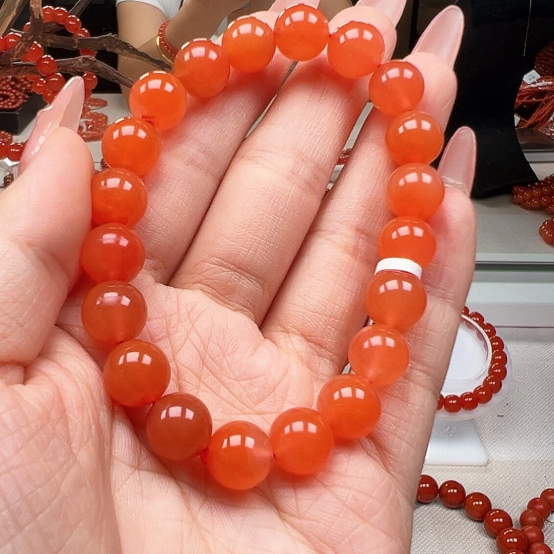 未镶嵌手链南红玛瑙