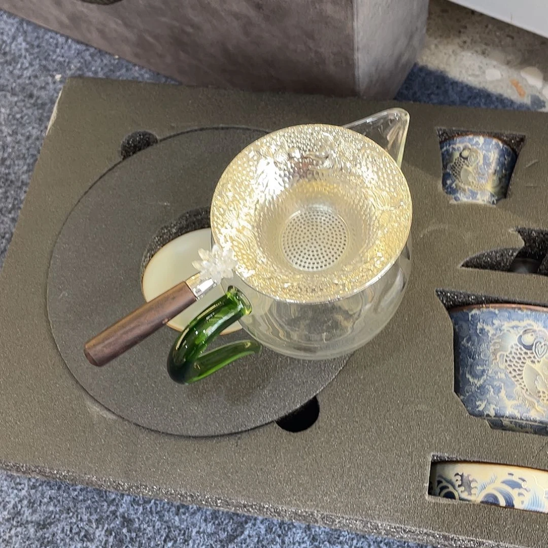 陶景德陶瓷盖碗茶具