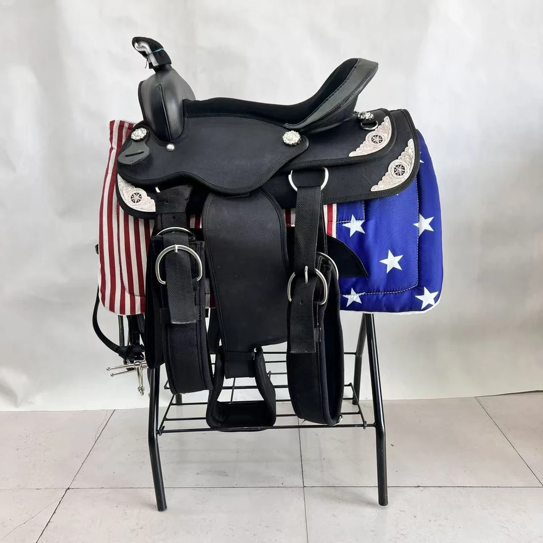 西部马鞍户外休闲骑马使用的马具马鞍个人休闲骑马不错的选择