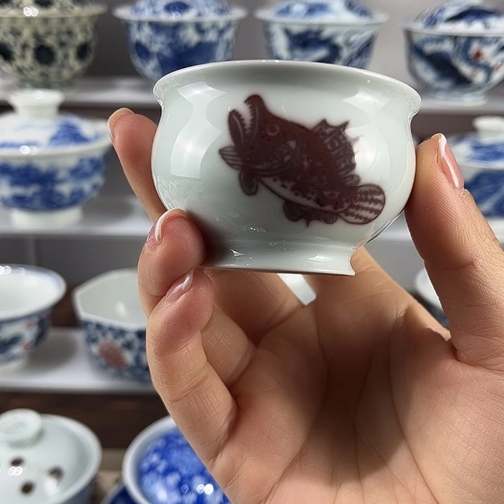 景德镇溪山居手工手绘