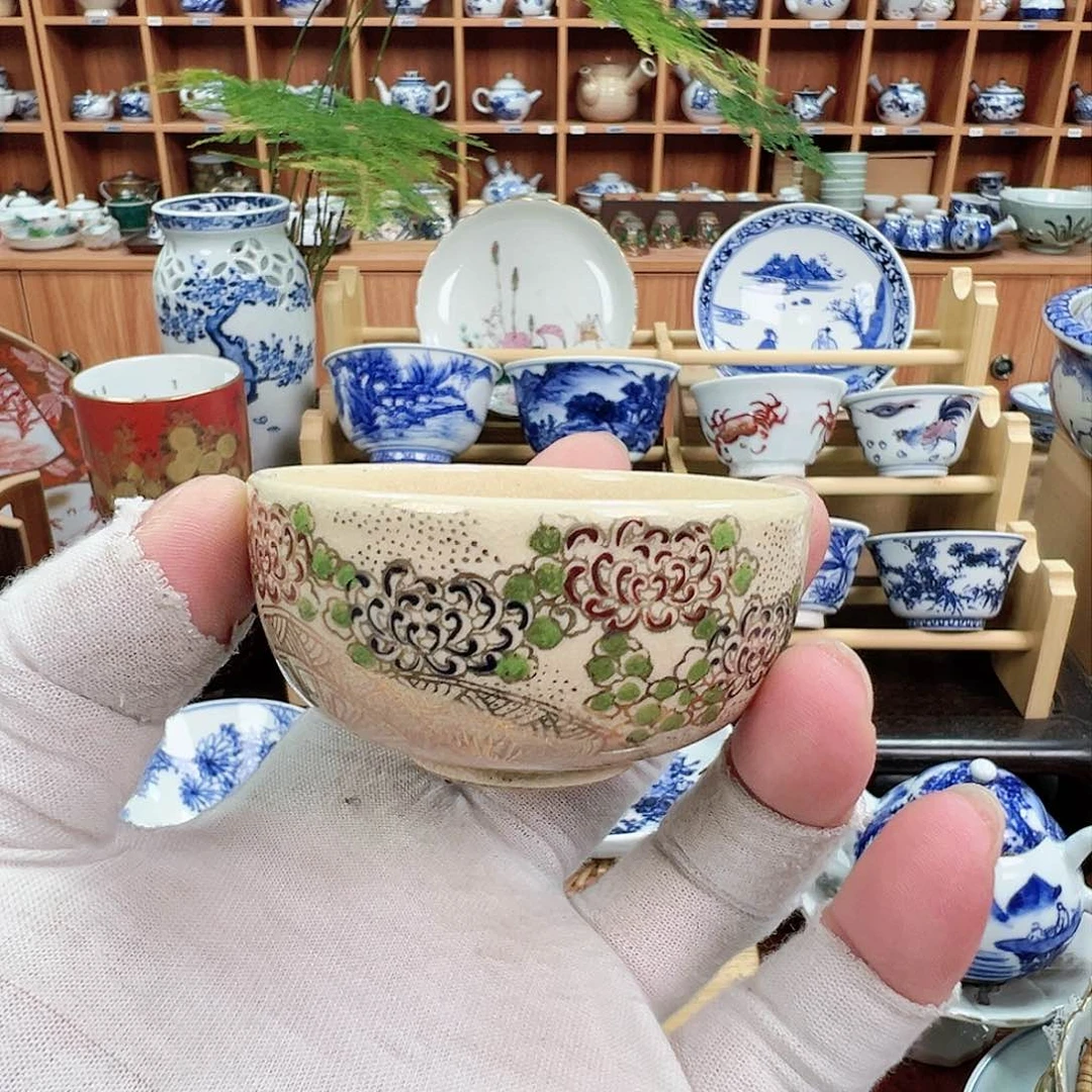 柴窑茶具茶壶茶杯盘子