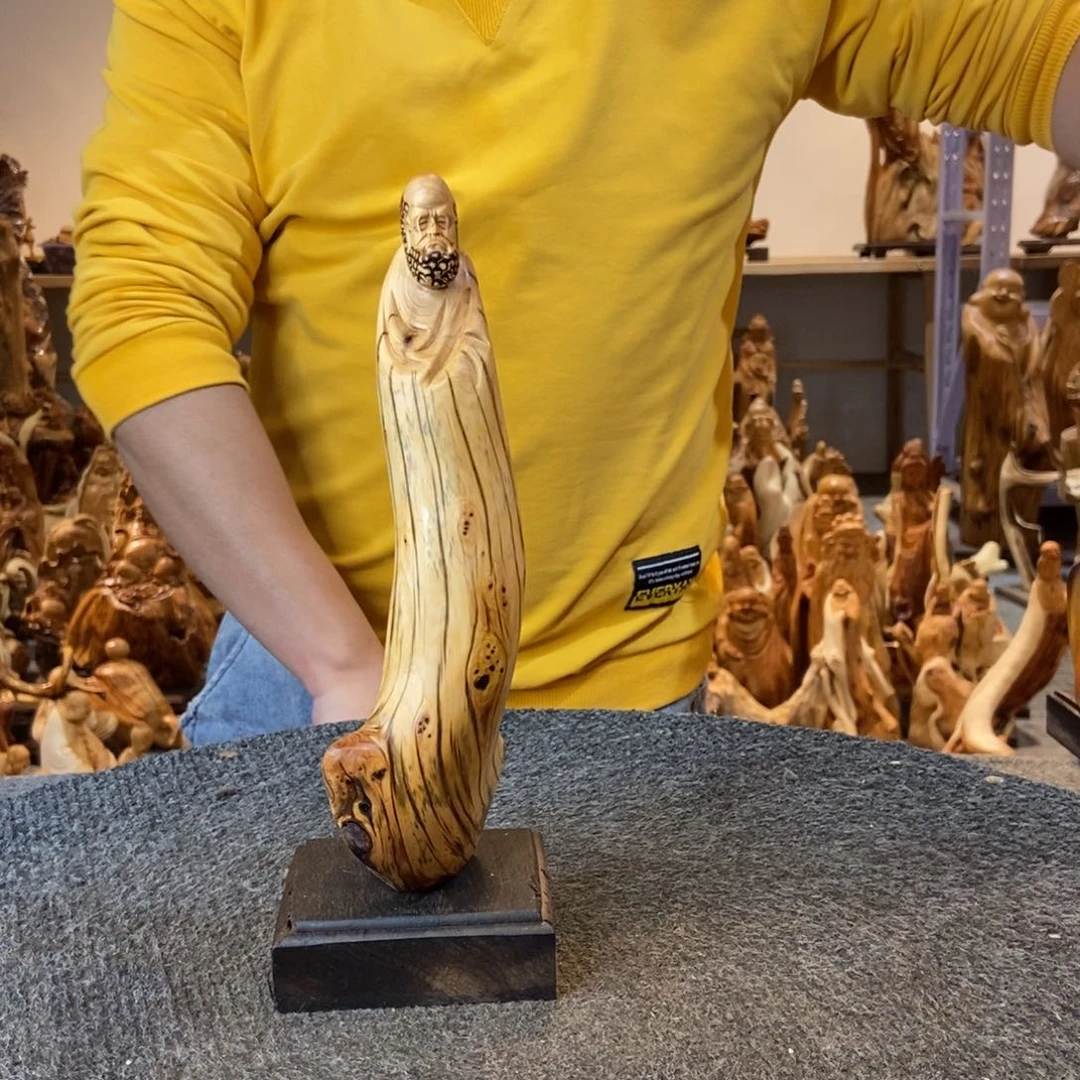 柏木（崖柏）太行崖柏根雕摆件