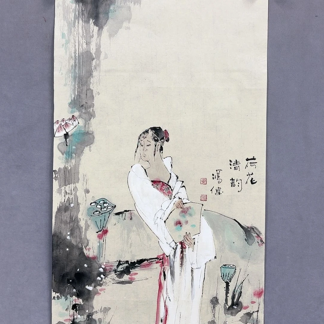 国画国画纯手绘作品请放心去藏