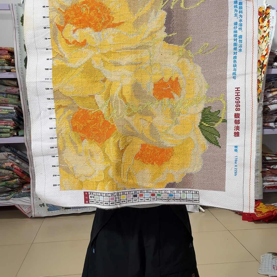 棉幼****?十字绣成品出售