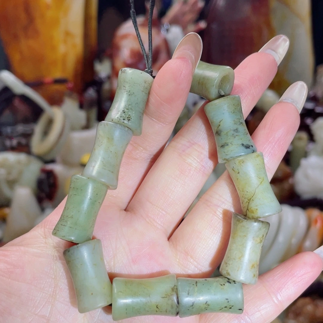 和田玉未镶嵌挂件32