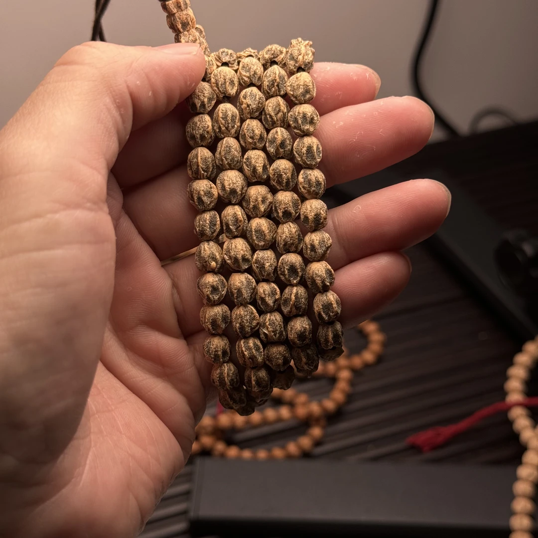 热振柏香籽原桩鬼脸108