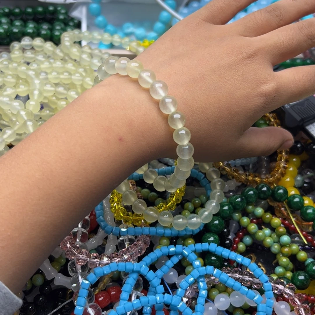 水晶未镶嵌手链柠檬8