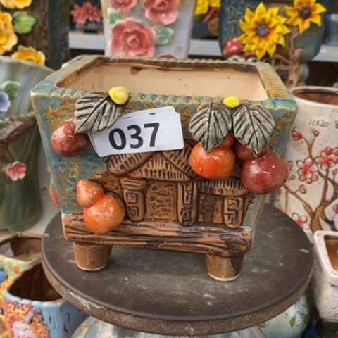 【闪购商品】红陶粗陶材质多肉花盆