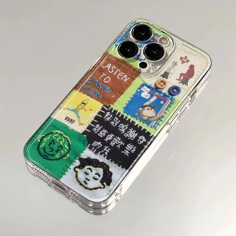 陈奕迅专辑拼接适用iPhone16小米15华为苹果14promax手机壳软太空