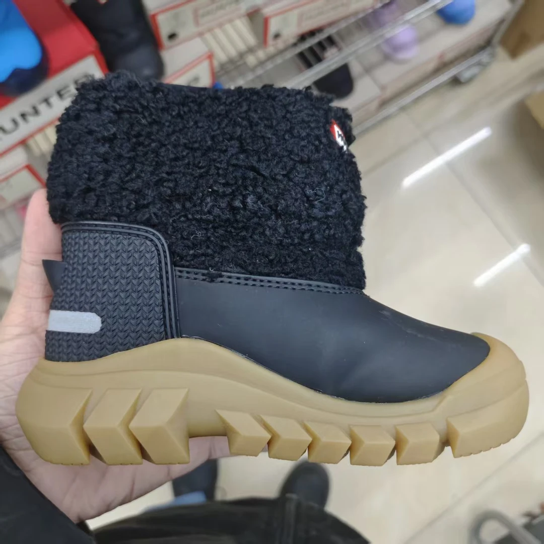 HTWZ-004-男女小童雪地靴冬季运动女靴运动风女士男女通用简约