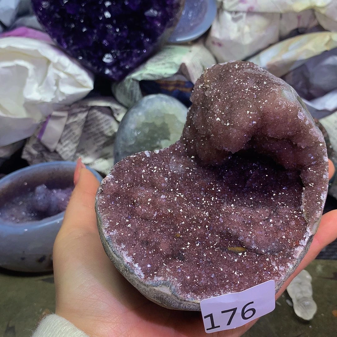 紫晶大型摆件（非配饰）未镶嵌