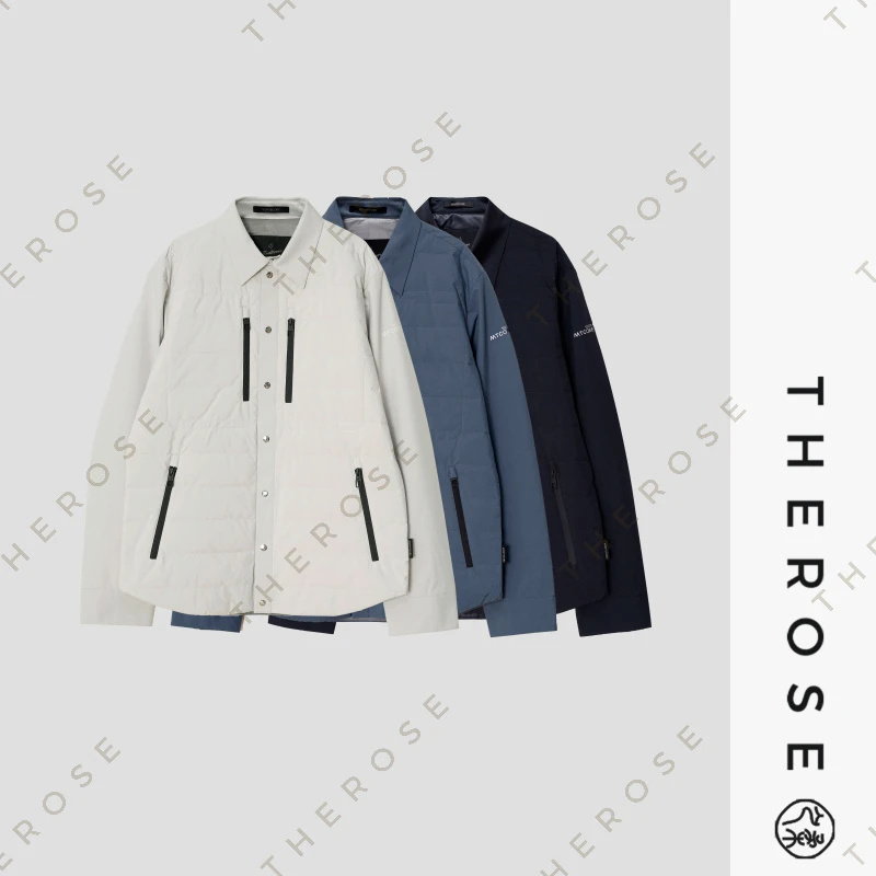 之柔【吉普羽绒】日本进口Montecore科技面料休闲羽绒服外套秋冬