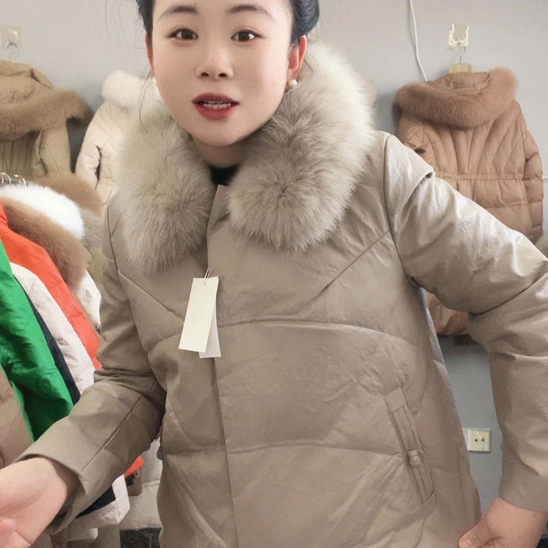 皮衣皮衣外套毛衣