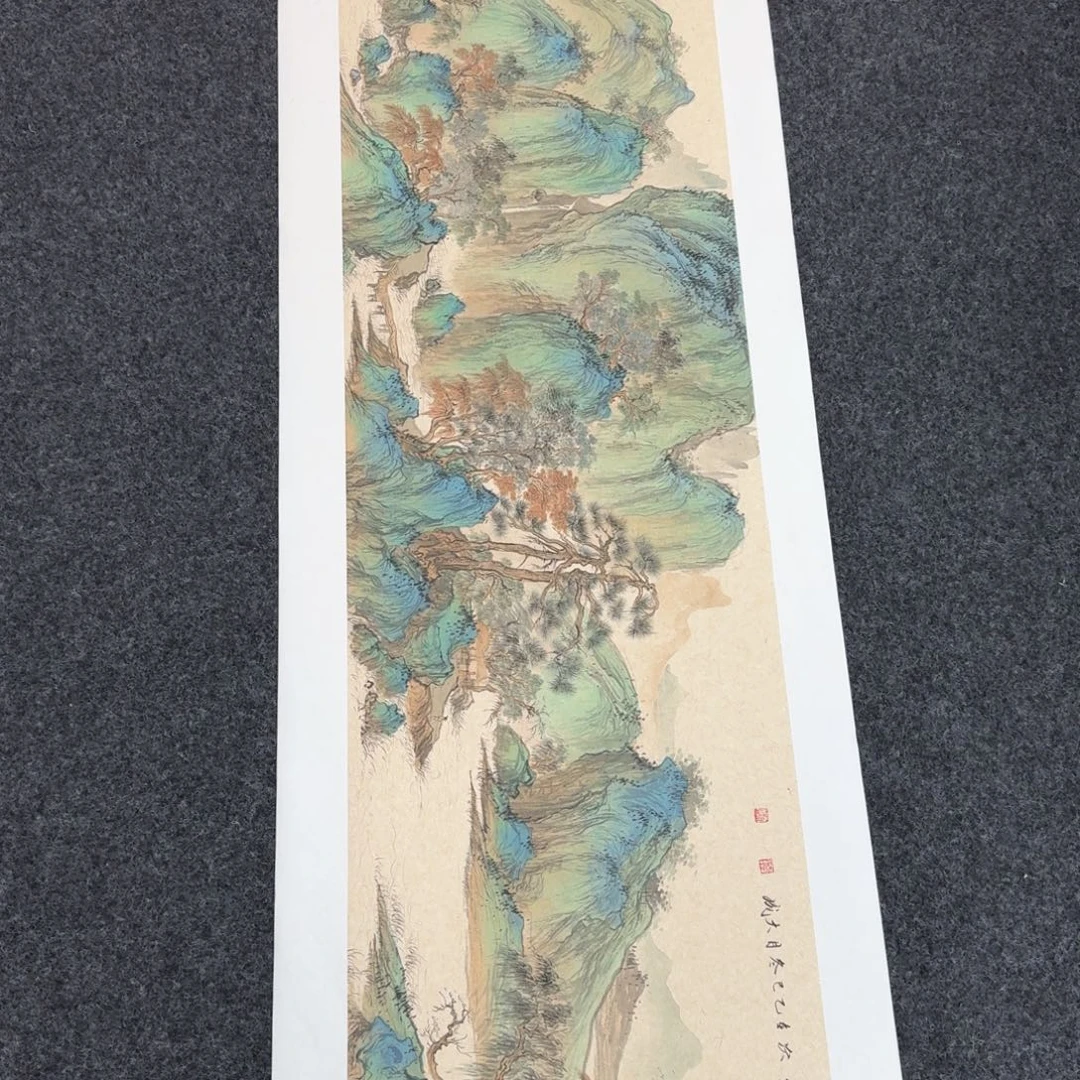 国画纯手绘山水花鸟作品