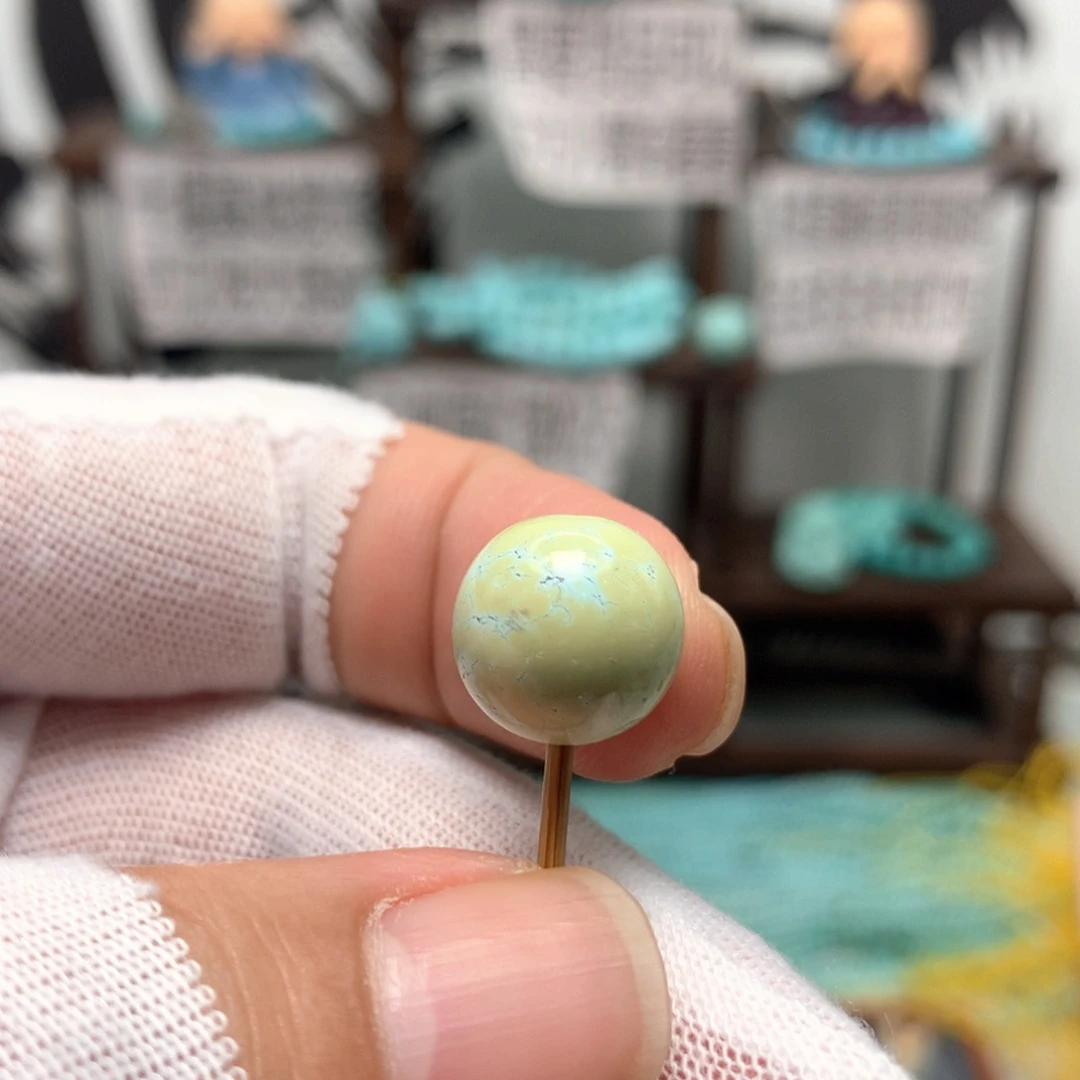 绿松石未镶嵌挂件