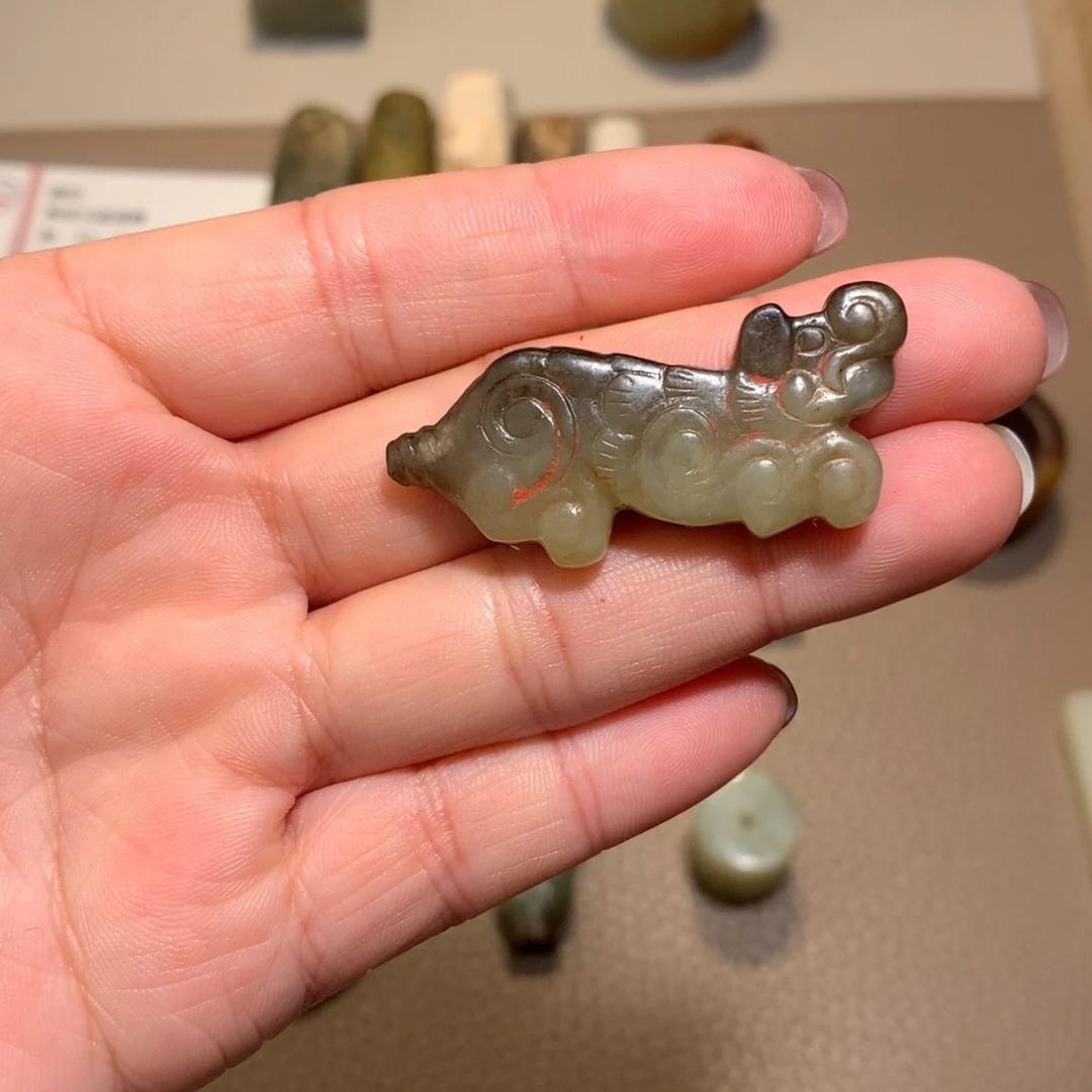 和田玉（糖玉）颈饰未镶嵌阳**缘