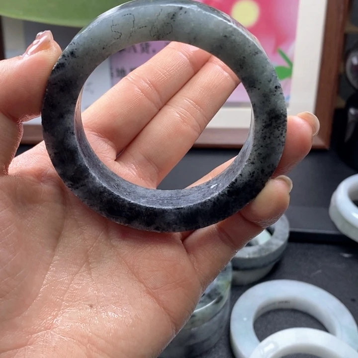 定制翡翠手镯未镶嵌林*L