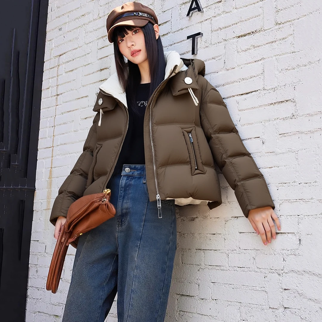 【N系列】加厚连帽羽绒服W49BY9555