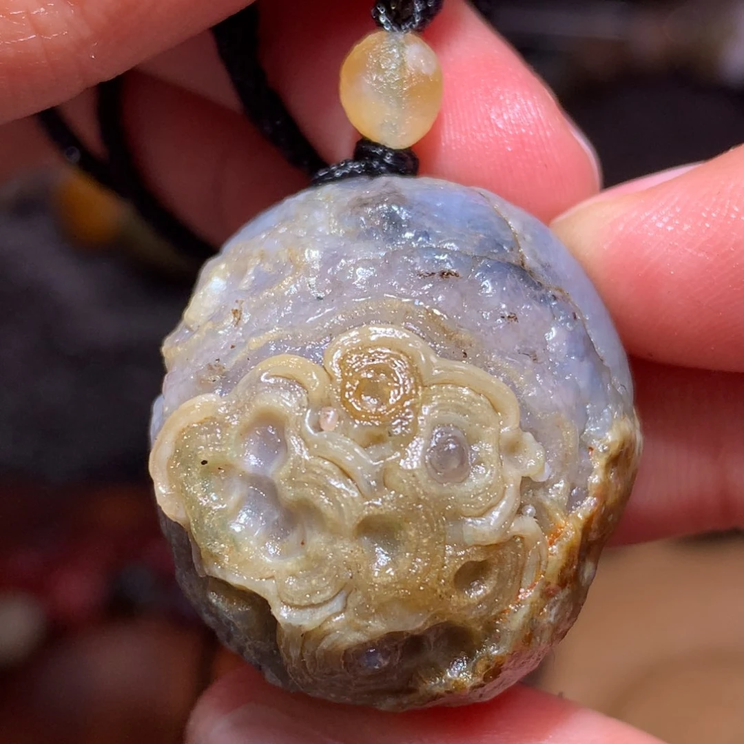 未镶嵌玛瑙/玉髓珠宝半成品