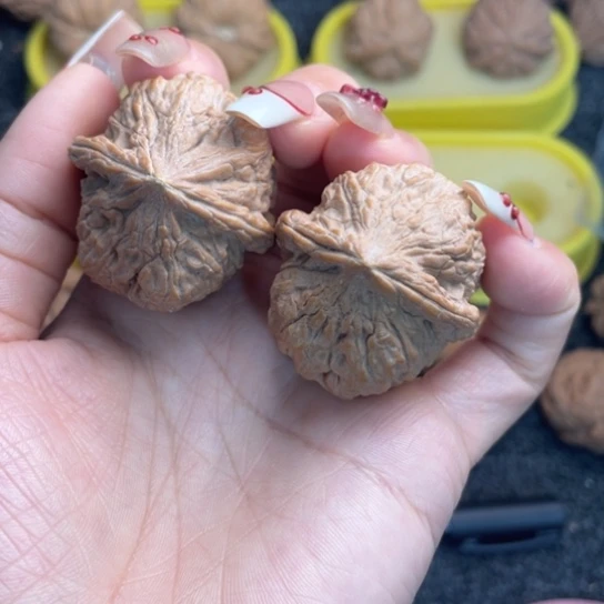 吊坠文玩核桃金钱豹44