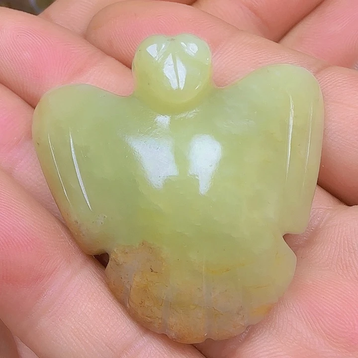 和田玉吊坠(不含链)未镶嵌