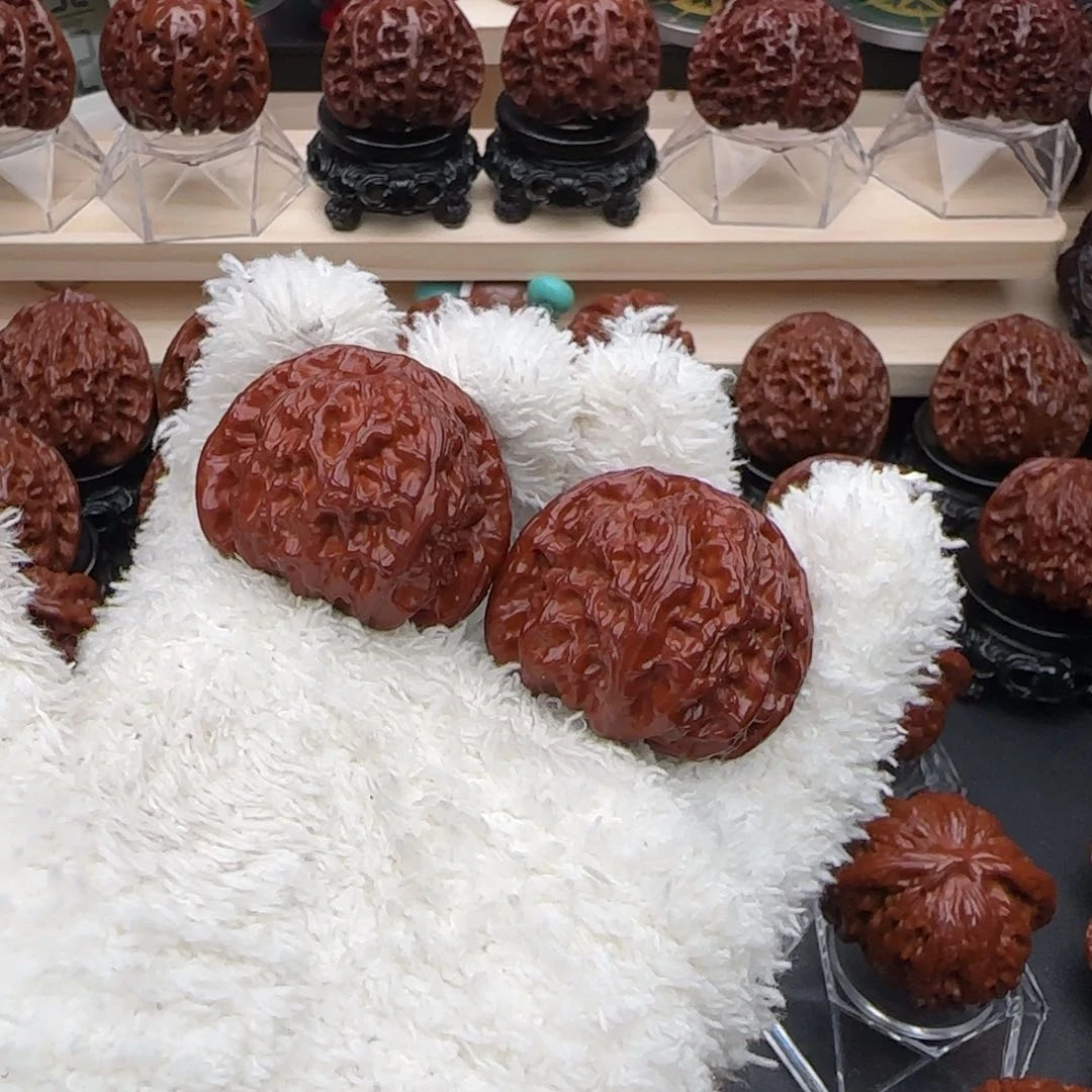 文玩核桃吊坠39全品白狮子