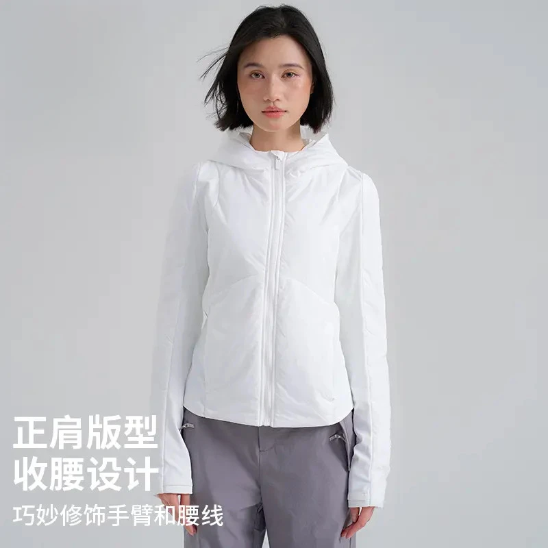 健身秋冬运动外套夹克连帽外穿保暖搭子冬季运动跑步瑜伽女